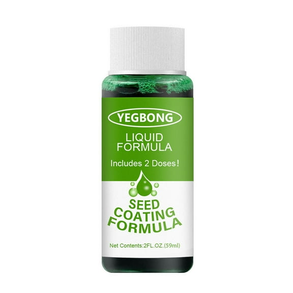 Seed Coating Liquid Formula for Enhanced Germination, Easy Application, Improves Seedling Growth and Health