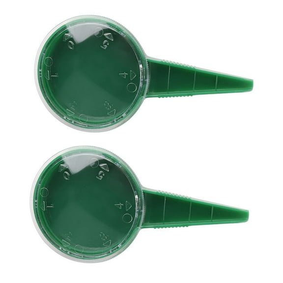 Seed Dispenser Seed Sower,2Pcs 5 Speed Seed Size Adjustable Seeder,Manual Plant Seeder Spreader Seed Planter Garden Seeding Tool for Garden Flower Plant