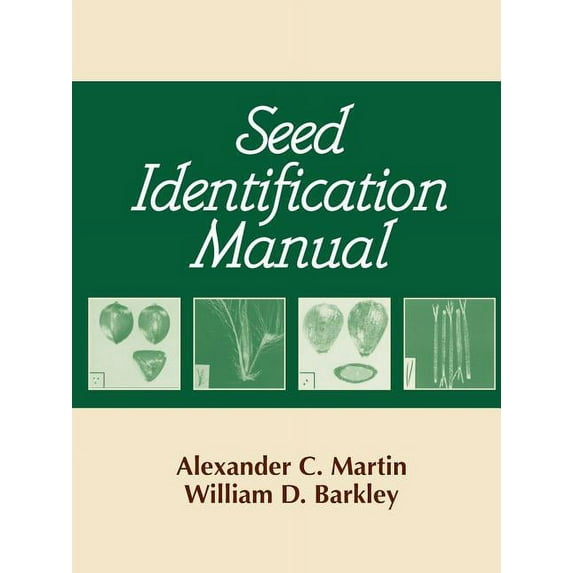 Seed Identification Manual (Paperback)