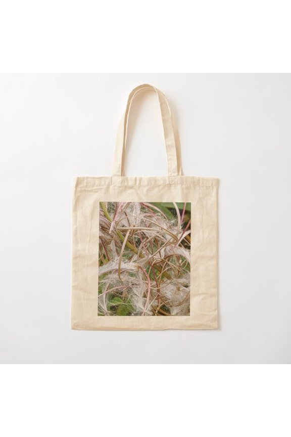 Seed Pods Canvas Tote Bags, Reusable Shopping Bag