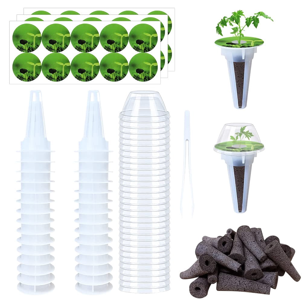 Grow Pod Containers Seed Pods Kit,TRDN lasama Grow Anything Kit, 121Pcs Hydroponics Garden ...