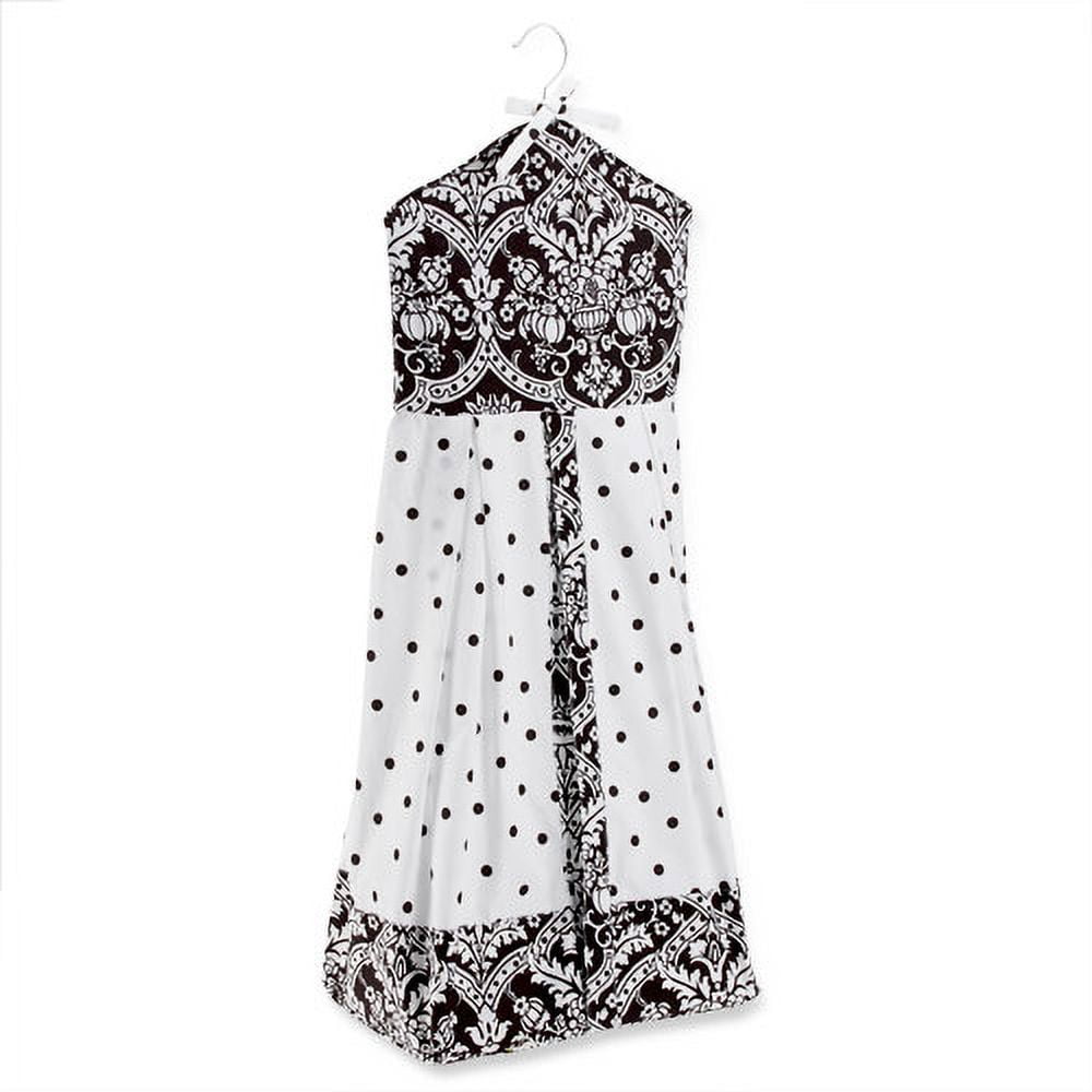 Seed Sprout - Damask Diaper Stacker, Black and White - Walmart.com