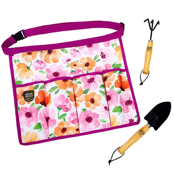 Seed & Sprout Gardening Set - August Bloom