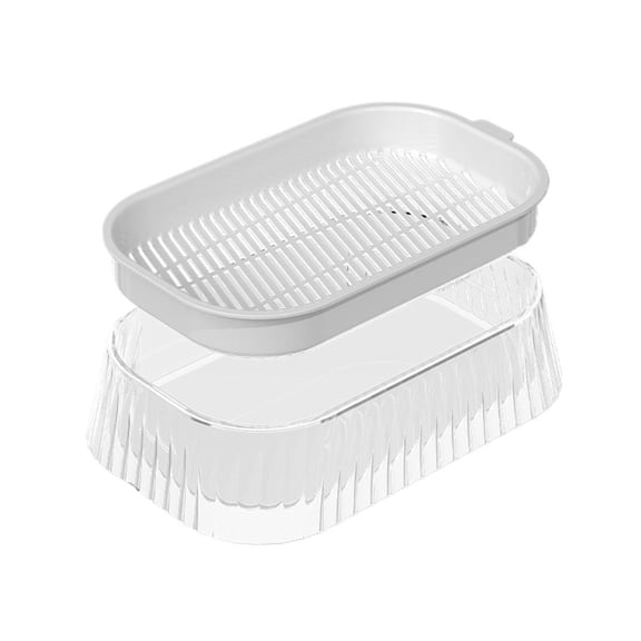 Seed Sprouter Tray, Microgreen Growing Trays, Sprouting Tray, BPA Free, Sprouter Kit for Growing Mirco Seeds, Like Broccoli, Alfalfa, Radish, Clover - Color Gray