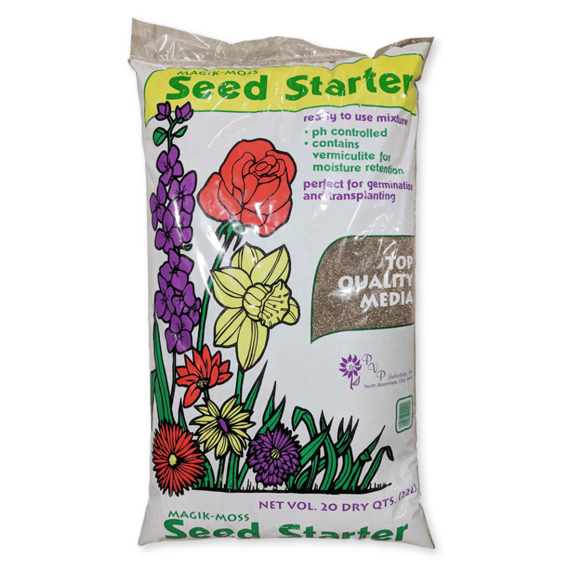 Harris Seeds Organic Seed Starter Potting Soil Mix for Gardening, 20 Qt Bag