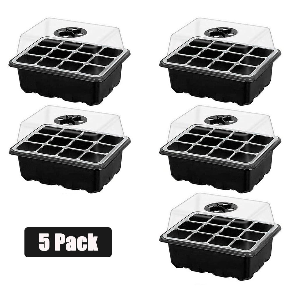 Wilmer Worm FL220GT6 Germination Tray and Dome 12 Plant (6 Pack)