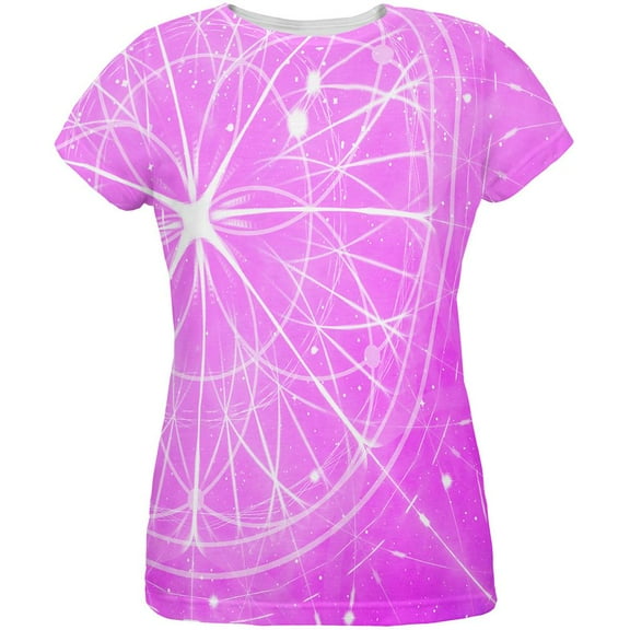 Seed of Life Celestial Mandala All Over Womens T Shirt Multi MD