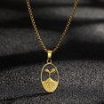 thumbnail image 1 of Seed of Life Sprout Plant Lover Gift Baby Leaf Necklace Charm Pendant, 1 of 4