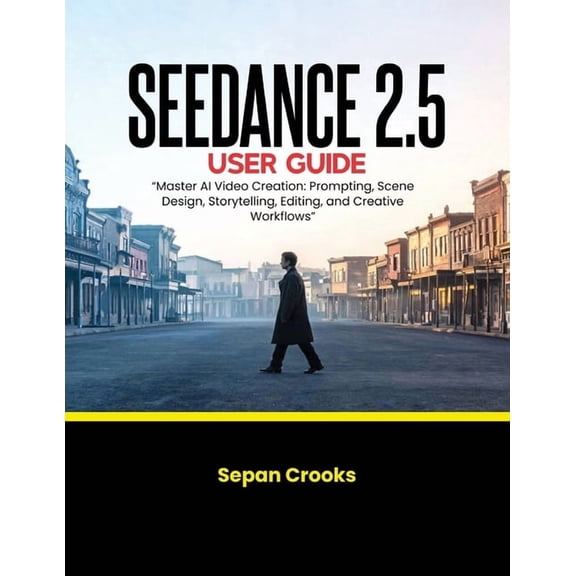 Seedance 2.5 User Guide: Master AI Video Creation: Prompting, Scene Design, Storytelling, Editing, and Creative Workflow, (Paperback)