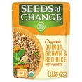 thumbnail image 1 of Seeds of Change Organic Quinoa Brown & Red Rice with Flaxseed - 8.5 oz Pack of 3, 1 of 7