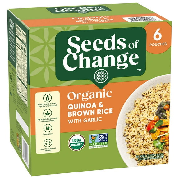 Seeds of Change Organic Quinoa and Brown Rice 8.5 Ounce (6 Count)