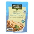 thumbnail image 1 of Seeds of Change Organic Rishikesh Brown Basmati Rice - Case of 12 - 8.5 oz., 1 of 2