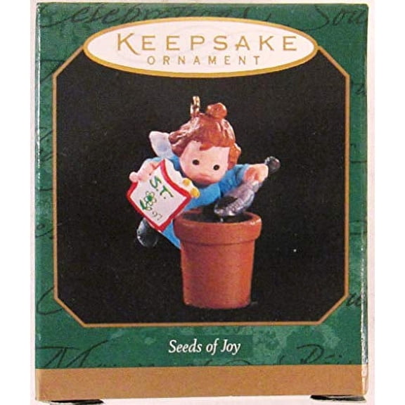 Seeds of Joy Miniature 1997 Hallmark Keepsake Ornament QXM4242