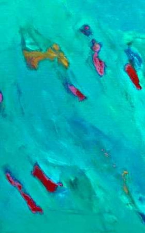 Seeing Blue I Canvas Art - Jane Segrest (24 x 36)