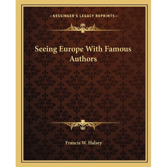 Seeing Europe With Famous Authors (Paperback)