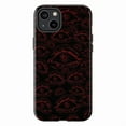 thumbnail image 1 of All Seeing Eye Phone Case, Gothic Occult Red Eye Pattern, Spooky Creepy Aesthetic Protective Phone Cover for iPhone 16 15 14 13 12 11 Pro Max Mini Plus, 1 of 6