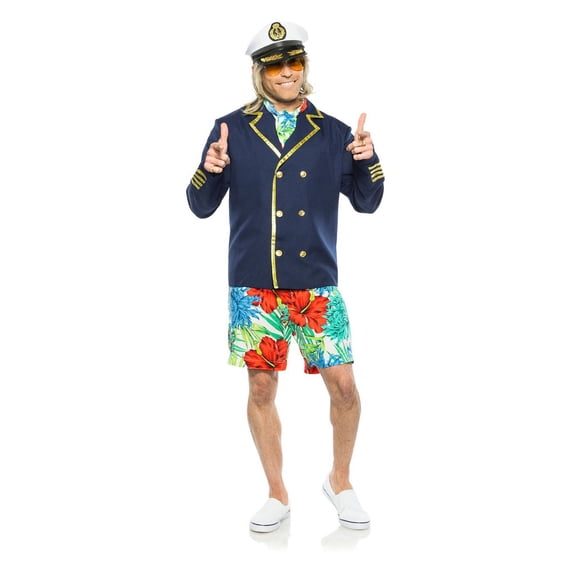 Seeing Red Captain Yachty Adult Costume Male