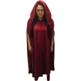 thumbnail image 1 of Seeing Red Women's Deluxe Handmaiden Handmaid Apocalyptic Dystopian Future Robe Costume, 1 of 2