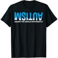 thumbnail image 1 of Seeing the World differently Autism Awareness T-Shirt, 1 of 3