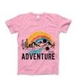 thumbnail image 1 of Seek Adventure T-Shirt - Camping Hiking Nature Lover Shirt Mountain and Rainbow Tee Ideal Travel Gift, 1 of 7
