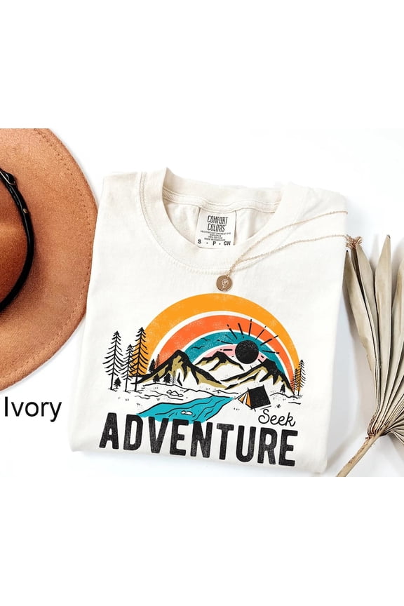 Seek Adventure Wanderlust Explore More T-Shirt All Size S-3Xl