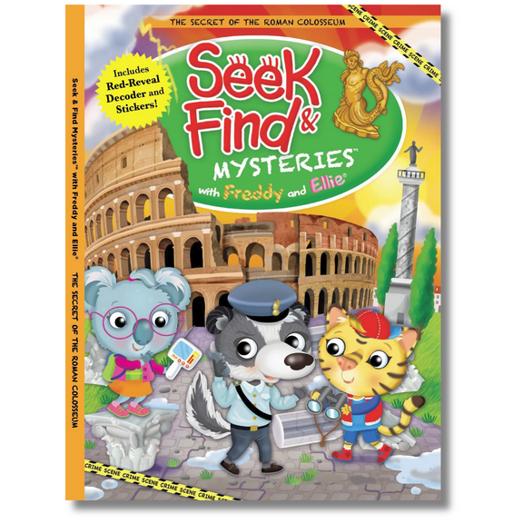 Seek & Find with Freddy and Ellie® Mysteries - The Secret of the Roman Colosseum (Paperback)