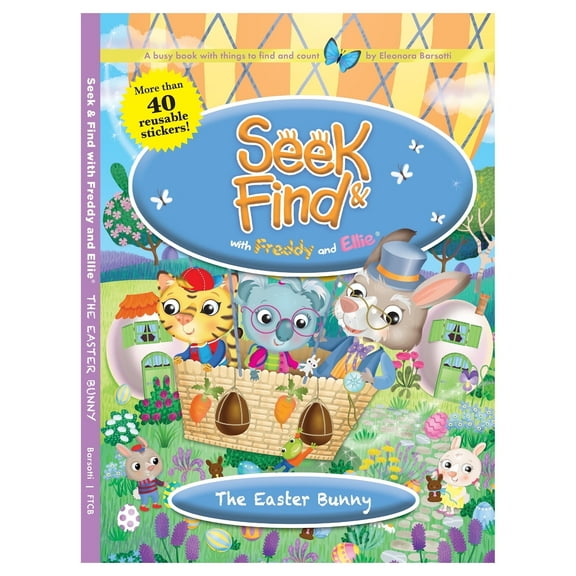 Seek & Find with Freddy and Ellie The Easter Bunny Paperback, 32 Pages, 1 Book