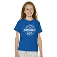 thumbnail image 1 of Seek Kingdom of God Christian Crewneck T Shirts Boy Girl Teen Brisco Brands XS, 1 of 6