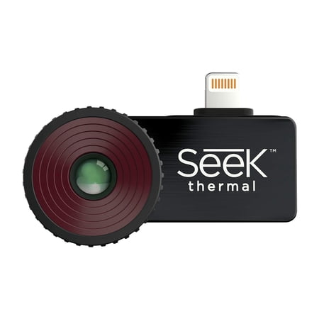Seek Thermal CompactPRO – High Resolution Thermal Imaging Camera for iOS 1 Count (Pack of 1)