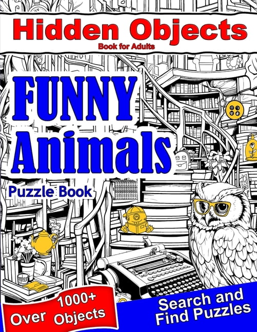 Seek and Find Books for Adults Hidden Objects Book for Adults Funny ...