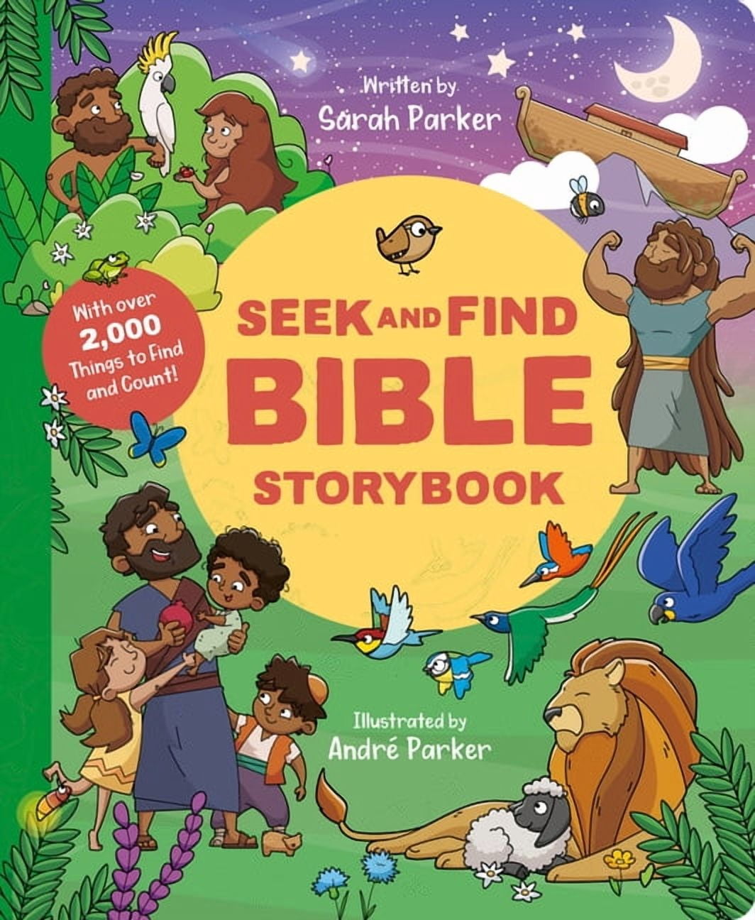 Seek and Find Seek and Find Bible Storybook: With Over 2,000 Things to Find and Count!, (Hardcover)