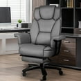 SeekFancy Big and Tall Reclinable High Back Executive Office Chair ...
