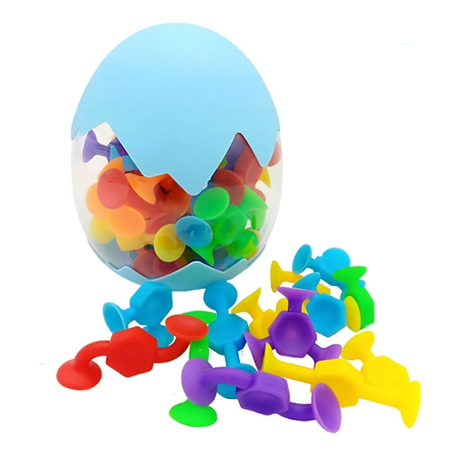 SeekFunning 48 Pcs Bath Toys, Sensory Toys for Autistic Children