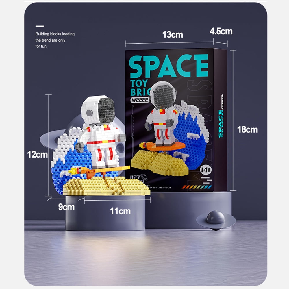 Adulte Astronaute Mini Blocs De Construction Set , Cool micro