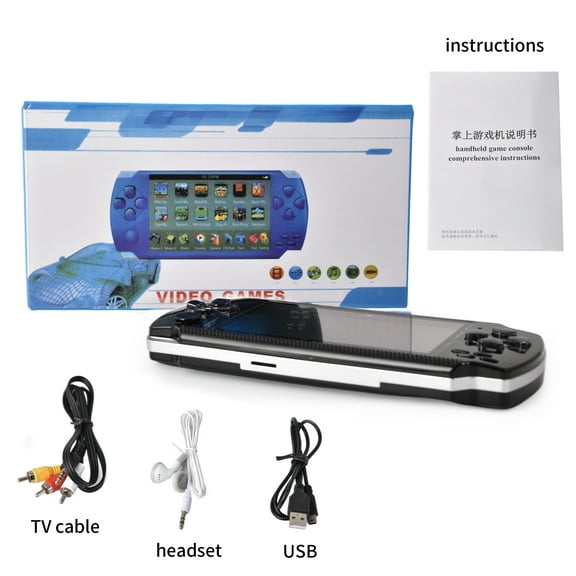 SeekFunning Handheld Video Game Console, 4.3" HD Color Screen