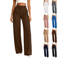 thumbnail image 1 of SeekIslan Wide Leg Loose Pants for Women High Waisted Business Casual Slack Pants, 1 of 5