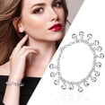 thumbnail image 1 of SeekLGT 925 Sterling Silver Adjustable Bell Chain Bracelet Anklet Women Girls Charm Jewelry Fashionable Layering Accessory for Parties and Daily Wear, 1 of 8