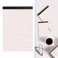 thumbnail image 1 of SeekLGT A4 Graph Paper Pad 80 Sheets Thick Grid Ruled Notebook Easy Tear Off Quadrille Writing Pad with Sturdy Cardboard Backing, 1 of 9