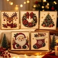 thumbnail image 1 of SeekLGT Christmas Pearl Diamond Art Kits for Adults Beginner, DIY Framed Pearl Beads Art Painting Craft Set, Stress Relieving Home Wall Decor, 1 pc, 1 of 8