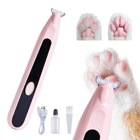 SeekLGT Dog Grooming Kit, Quiet Cordless Dog Clippers for Grooming Small Areas, USB Rechargeable Pet Precision Trimmer for Paws and Face, Portable Dog Accessories, 1ml Oil