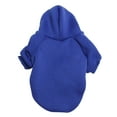 thumbnail image 1 of SeekLGT Dog Sweater Soft Fleece Warm Pet Clothes for Small Medium and Large Dogs High Elastic Solid Color Pullover Winter Spring Autumn Apparel Black 1PC, 1 of 8