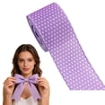 thumbnail image 1 of SeekLGT Easter Wired Ribbon 2.5 Inch Easter Color Patterns Spring Decorative Wired Edge for Bows Wreaths Crafts Wrapping 1 Roll 5 Yards, 1 of 9