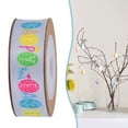 thumbnail image 1 of SeekLGT Easter Wired Ribbon 2.5 Inch Happy Easter Spring Decorative Wired Edge for Wreath Bows DIY Crafts Wrapping 1 Roll 5.5 Yards, 1 of 9