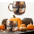 thumbnail image 1 of SeekLGT Holiday Glass Mug Set Christmas and Halloween Designs Festive Coffee Tea Cups for Seasonal Celebration, 1 of 8