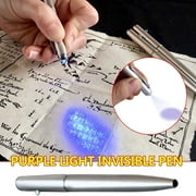SeekLGT Invisible Ink Pen with Ultraviolet Light, Magic Disappearing Ink for Secret Messages, Fun Spy Pen for Parties and Gifts