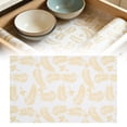 thumbnail image 1 of SeekLGT Refrigerator Liners Washable Golden Coffee Leaves Fridge Shelf Mats Oil Proof Drawer Liner for Kitchen Cabinets 18 x 118 Inch, 1 of 9
