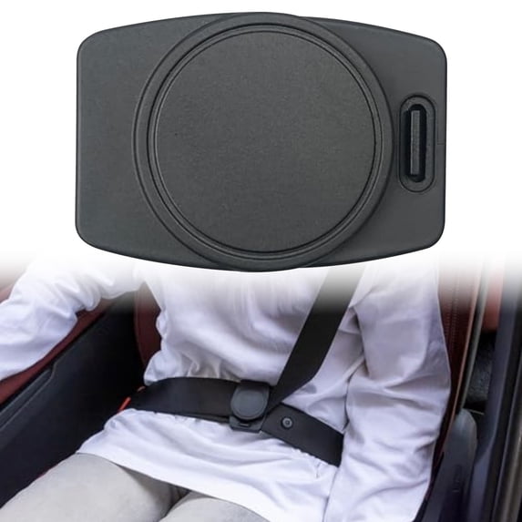 SeekLGT Seat Belt Adjuster Car Seat Belt Lock Clip Anti Slip Bracket for Shoulder and Neck Comfort Secure Fit Design Black 2 Pack