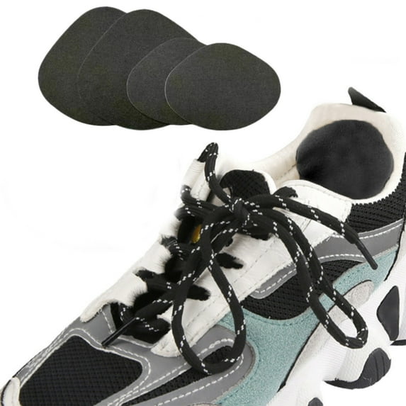 SeekLGT Shoe Heel Patch 4 Pairs Adhesive Heel Hole Protectors for Sports Shoes, Leather Shoes, and High Heels