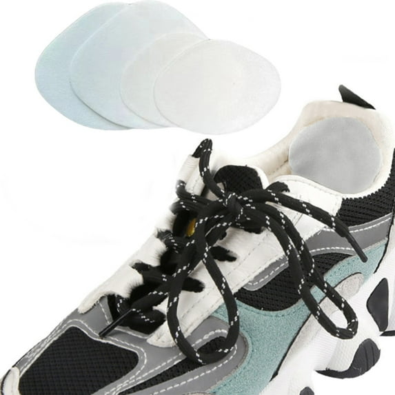 SeekLGT Shoe Heel Patch 4 Pairs Adhesive Heel Hole Protectors for Sports Shoes, Leather Shoes, and High Heels