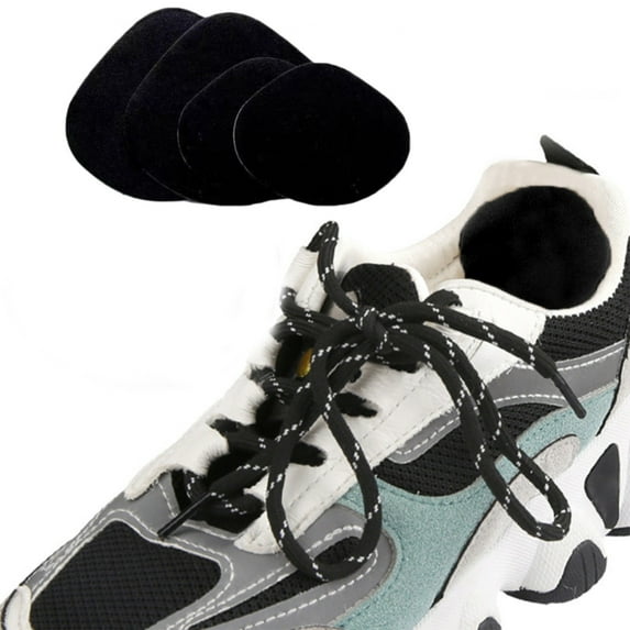 SeekLGT Shoe Heel Patch 4 Pairs Adhesive Heel Hole Protectors for Sports Shoes, Leather Shoes, and High Heels